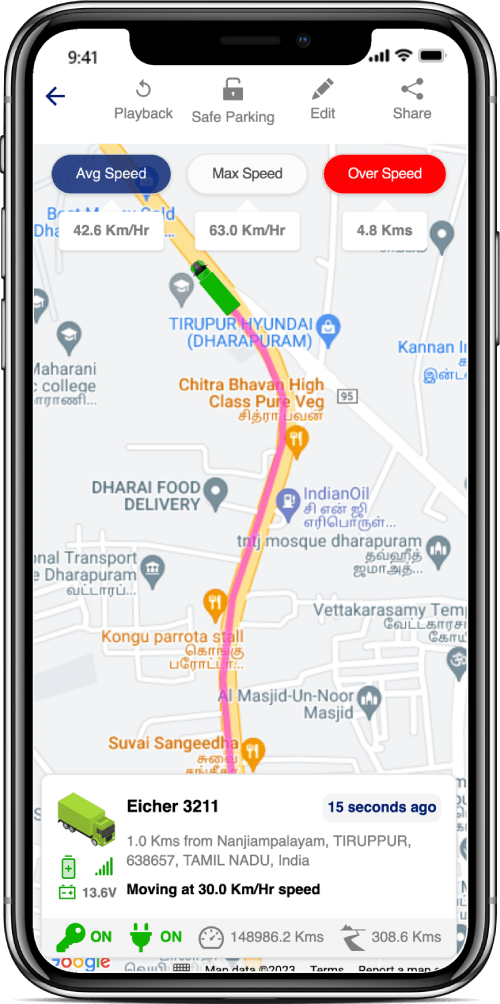GPS Tracker - Live Tracking Feature