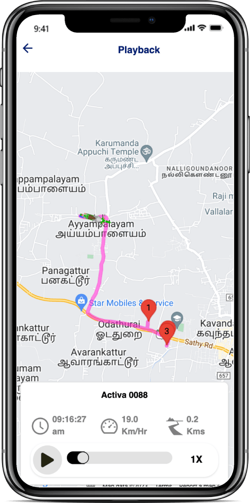 Track and Go GPS Tracker - 3 Month Playback History