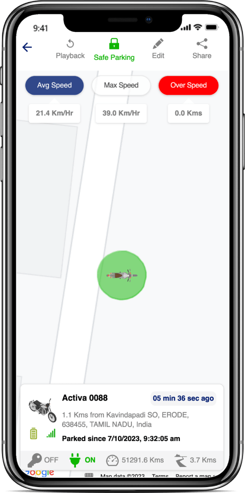 Track and Go - Safe Parking Alarms for GPS Tracking
